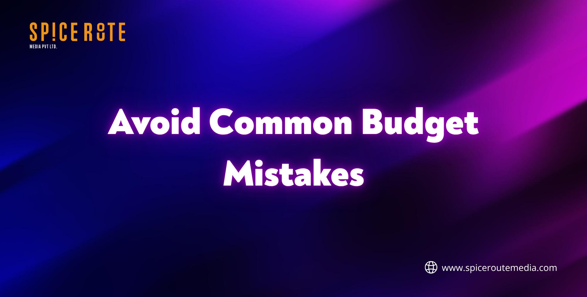 Avoid Common Budget Mistakes